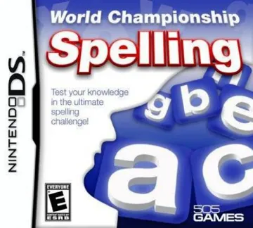 World Championship Spelling (USA) (En,Fr) box cover front